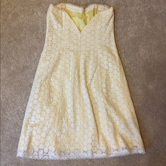 👗Vintage Eyelet Dress Size 6 - Picture 3 of 4